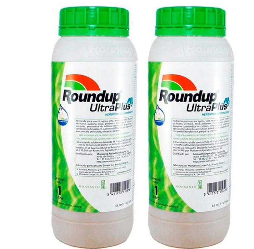 Désherbant Roundup UltraPlus 2×1 L Pack herbicide non sélectif