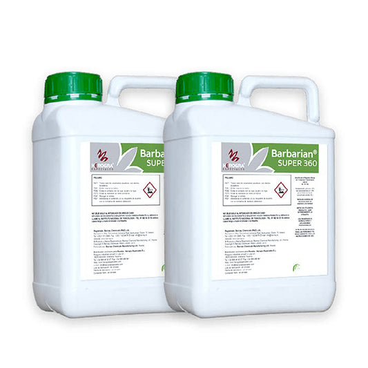 Désherbant Barbarian 2×5L Pack herbicide non sélectif